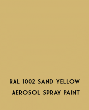 Sand Yellow Aerosol Spray Paint