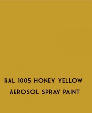 Honey Yellow Aerosol Spray Paint