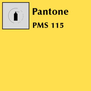 Pantone PMS 115 - Spray Paints Shop